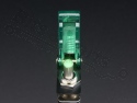 Toggle switch with safety cap green - Adafruit 3307